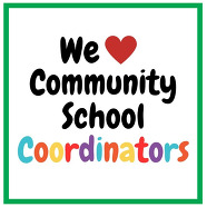 Image of writing we love community schools coordinators