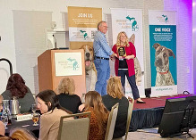 Image of Animal Shelter Director Receives "Better Together Removing Barriers Award"