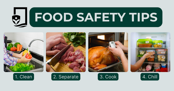 4 Steps to Food Safety