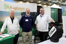 Image of Kaufman Golf Course staff at their booth at the DeVos Place