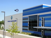 Image of the exterior of the Recycling and Education Center
