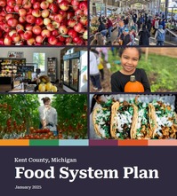 Image of the cover of the Kent County Food System Plan