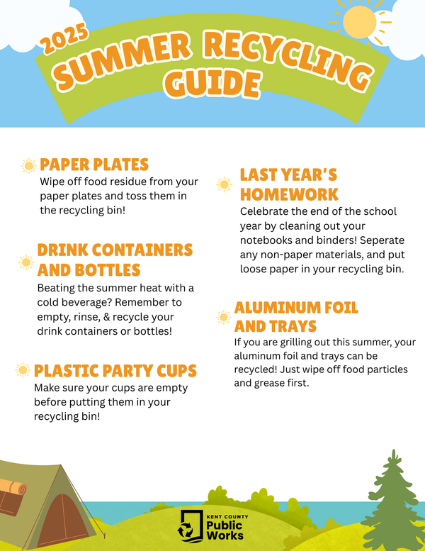 DPW 2025 Summer Recycling Guide