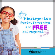 Dental Screenings are Now Required for Michigan Children Entering Kindergarten or Their First Year of School