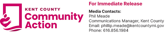 Kent County Community Action Media contact - phillip.meade@kentcountymi.gov