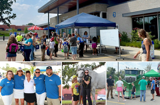 Image collage of Community Fest event