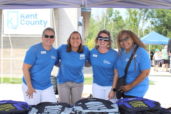 Commissioners at Community Fest