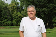 Kent County Amateur Championship Inaugural Champion, Art Burr Jr., Poses at Kaufman Golf Course During the Tournament's 60th Run