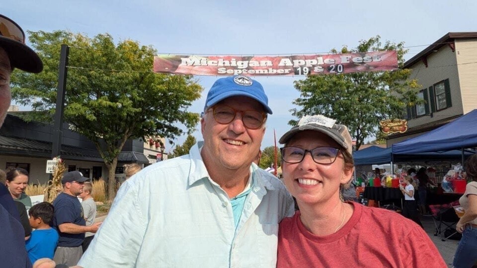 Kent County Commissioners at Apple Fest in Sparta