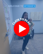 A Screenshot from a MTV Cribs Parody Reel Focused on Safe Sleep, Welcoming MTV to Wynnie's Crib, Where Less is More