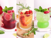 Three Holiday-Inspired Mocktails