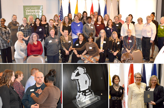 Female Veterans Banquet collage