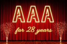 Triple A Bond Rating for 28 years