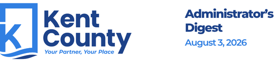 Administrator's Digest header - August 3, 2026