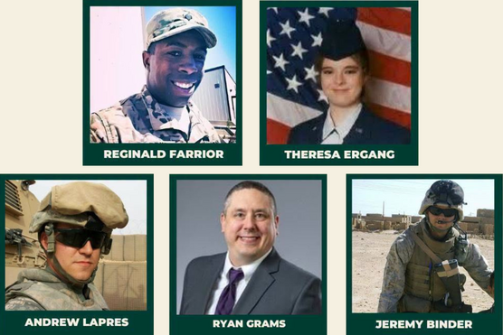 Images of veteran staff