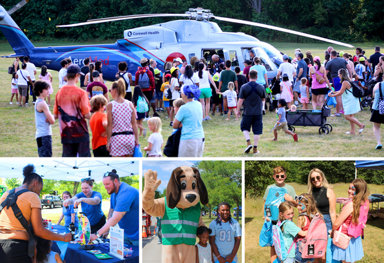 Photo collage of the South Community Fest