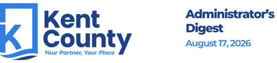 Administrator's Digest newsletter header for August 17, 2026
