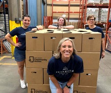 Volunteer picture of Intandem Credit Union staff