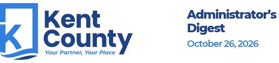 Administrator's Digest newsletter header - October 26, 2026