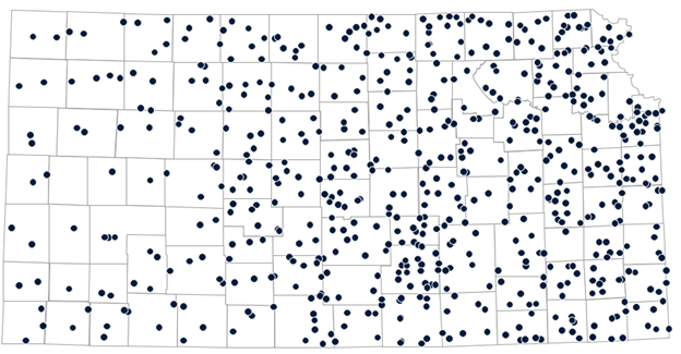 MAP of KS