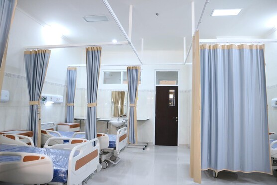 hospital beds