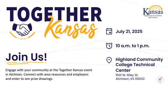 Together Kansas Atchison Event Image, July 21, 2025