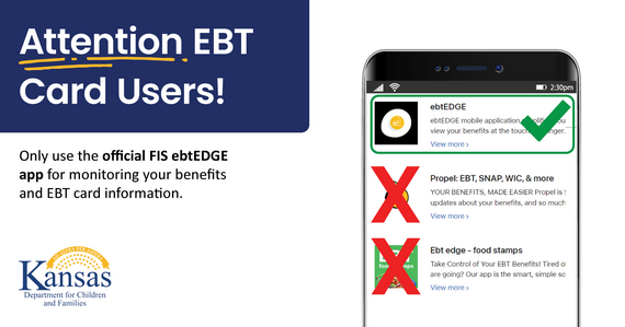 Header Image: Attention EBT Card Users! Use the official FIS ebtEDGE app for EBT card information