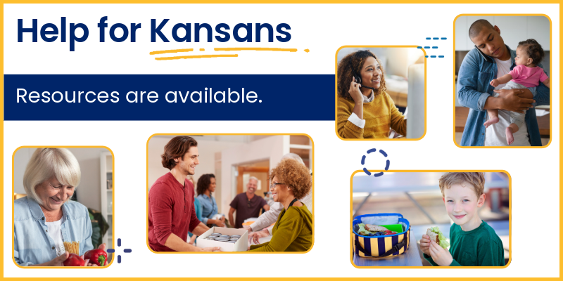 Help for Kansans - Resources are available banner Image