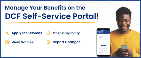 Manage Your Benefits on the DCF Self-Service Portal