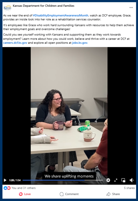 Screenshot - Day in the Life Facebook Reel