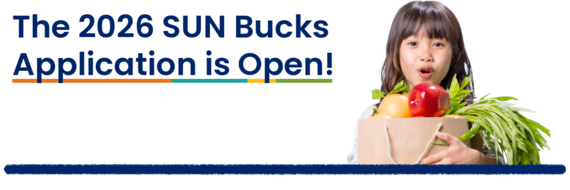 The 2026 SUN Bucks Application is Open!