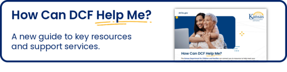 How Can DCF Help Me - A new guide to key resources and support services.