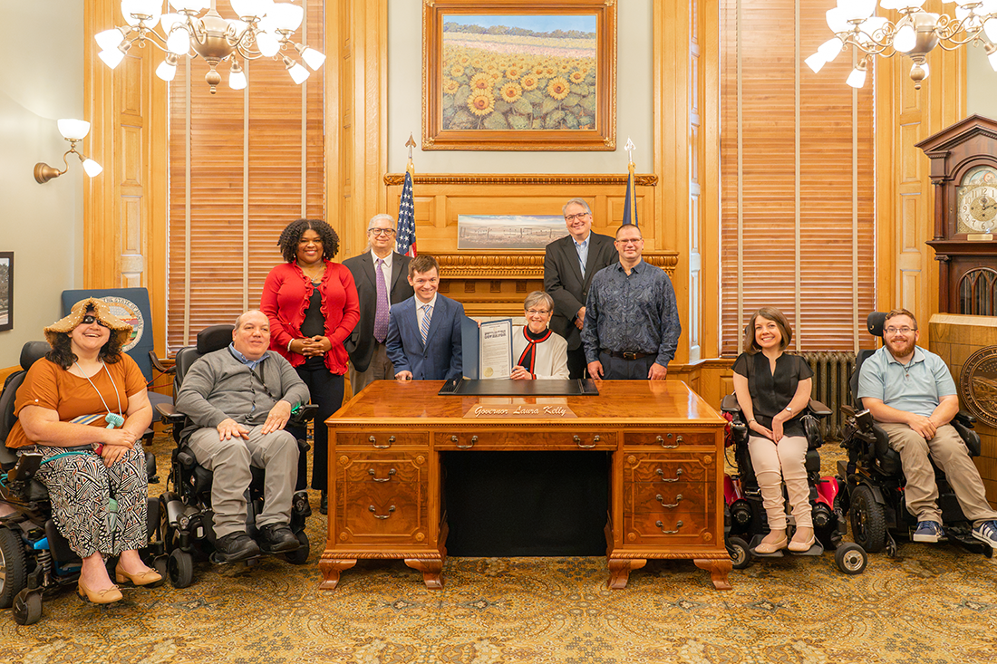 Governor Laura Kelly Signs ADA Proclamation