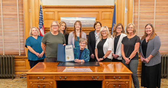 Group photo at the CSS month proclamation signing.