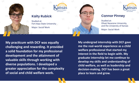 Profiles and quotes from current and past DCF interns.