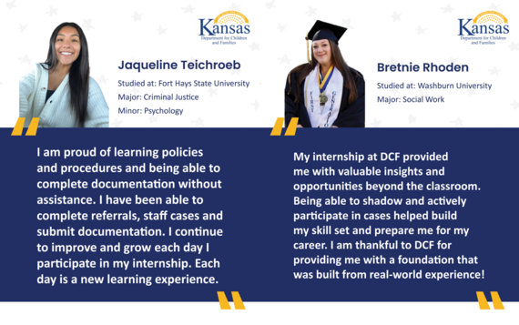 Profiles and quotes from current and past DCF interns.