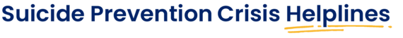 Suicide Prevention Crisis Headline
