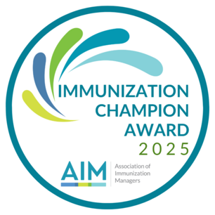 Immunization Champion Logo