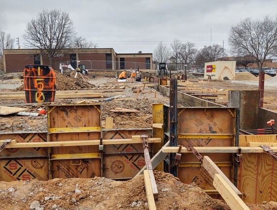 Library construction 3-24-23