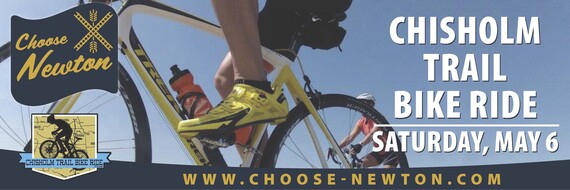 Chisholm Trail bike ride billboard