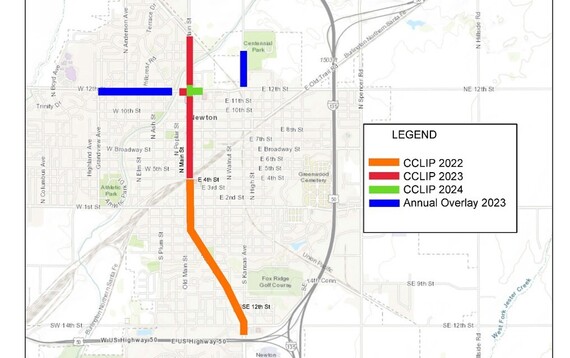 CCLIP construction map 2023-24