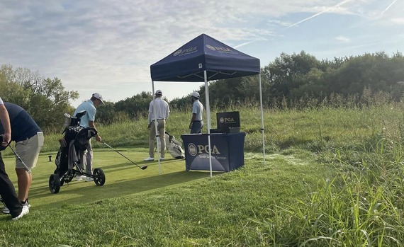 Players at PGA Q School 9-14-23