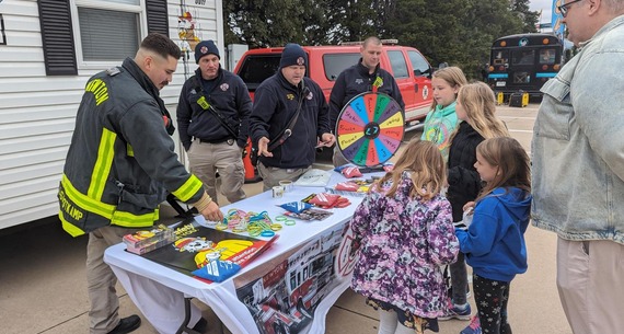 Fire Prevention Week 2023 booth