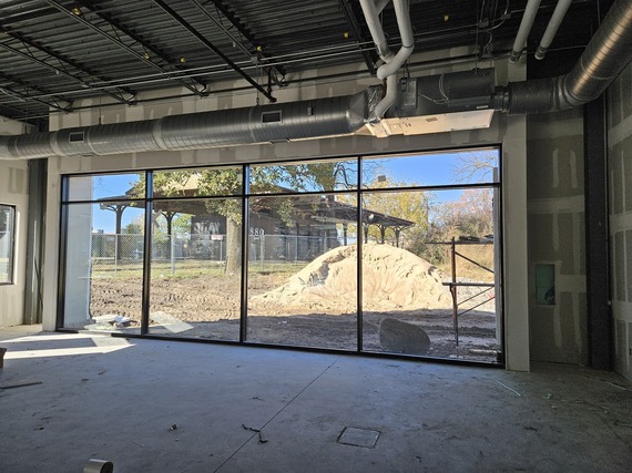 View from the children's area in the new library 11-3-23