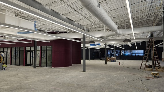 Interior of new library 12-15-23