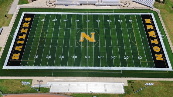 Fischer Field new turf