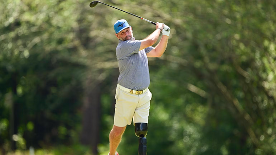 Golfer with prosthetic leg plays at 2nd US Adaptive Open in 2023