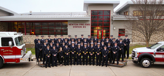 Newton Fire/EMS staff in 2022