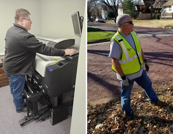 Mike Headings and Randy Curtis