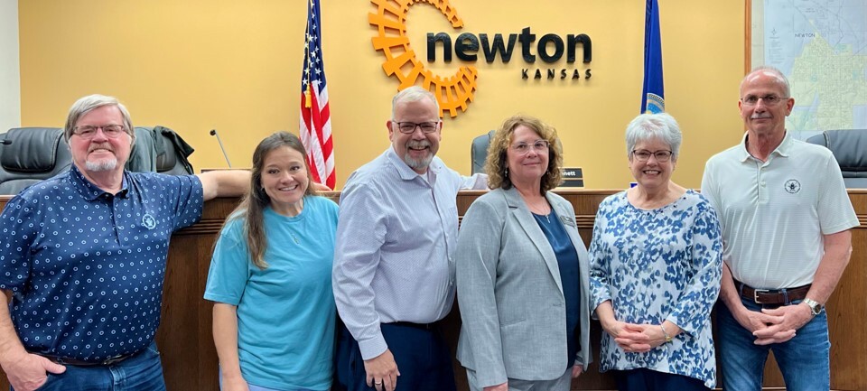 Suzanne with Commissioners